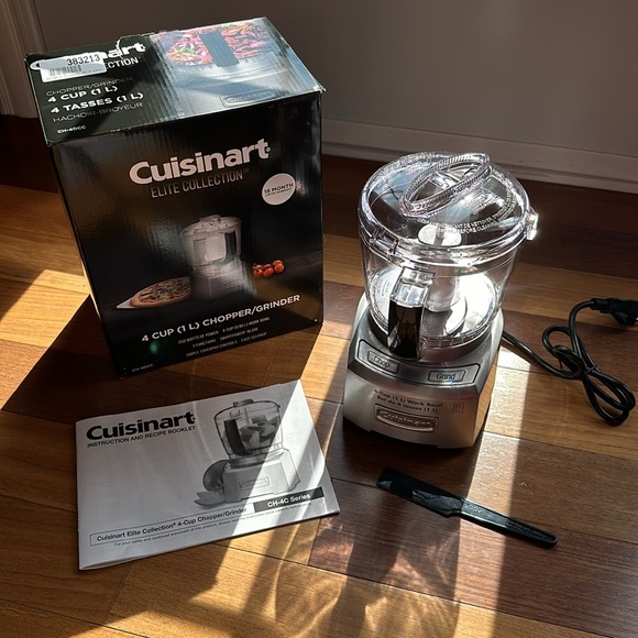 NEW in Box Cuisinart Elite Collection 4 Cup 1L Chopper/Grinder - Picture 2 of 12